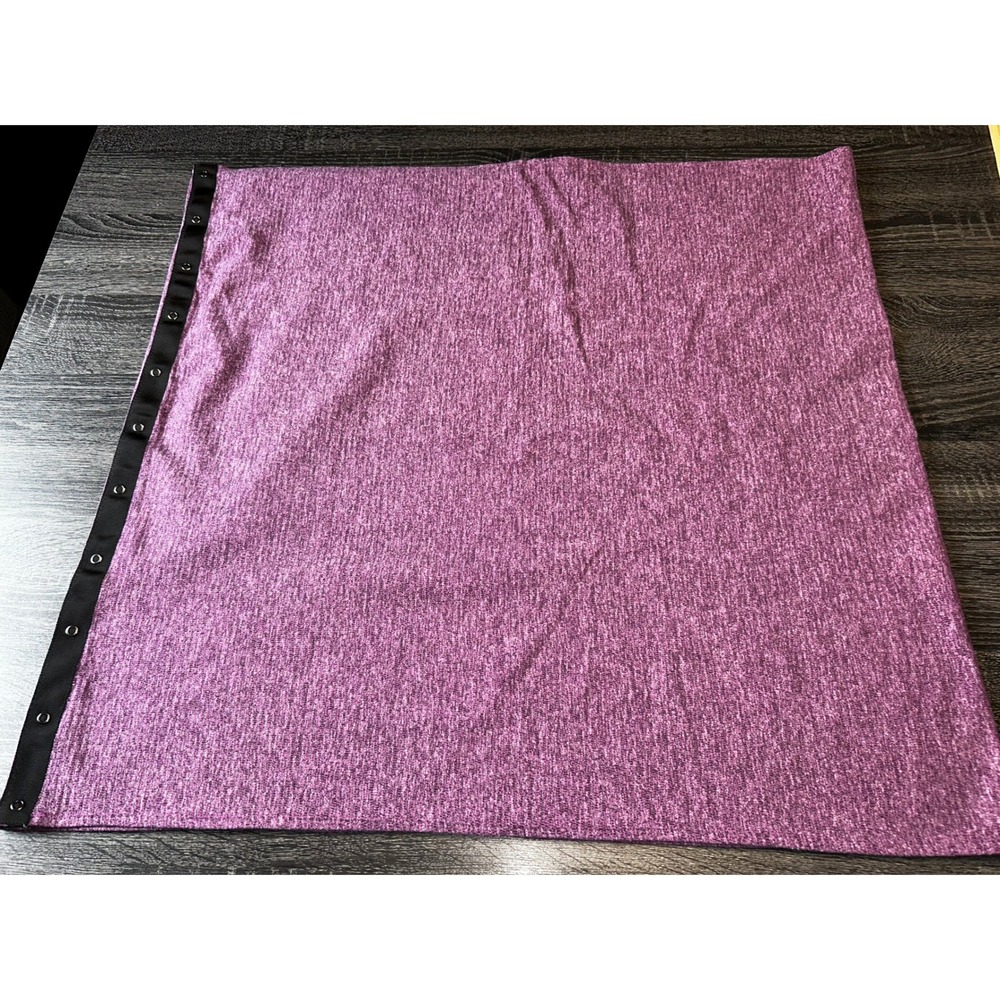 Lululemon Vinyasa Scarf Heathered Purple Snap Wrap Yoga Infinity Scarf - limited